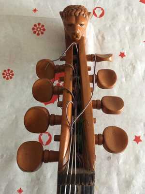 Violin 8 cuerdas JesusPepinGomez 6 ClavijeroCabezaLeon 0