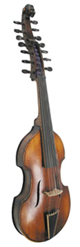 El violín de 5 cuerdas 2 Viola d'Amore