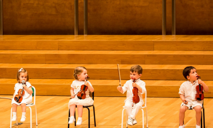 Curso de violín para niños de 14 meses a 3 años en Alicante