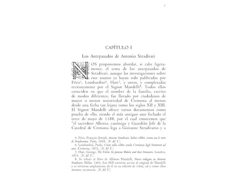 Antonio Stradivari, su vida y su obra.