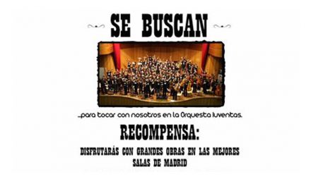 La Orquesta Iuventas selecciona instrumentistas de cuerda