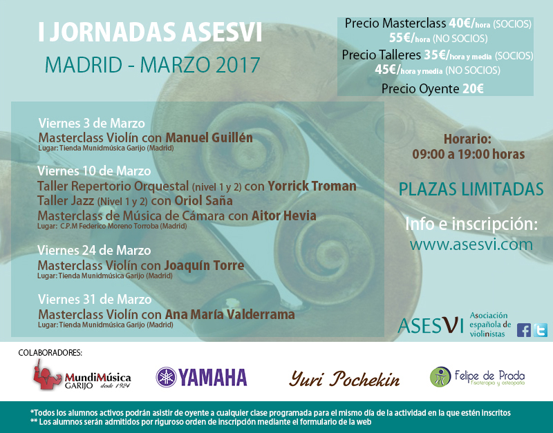 Primeras jornadas de ASESVI