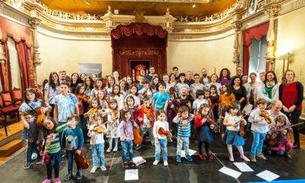 Violín Folk para niños y padres con el proyecto Sementeira