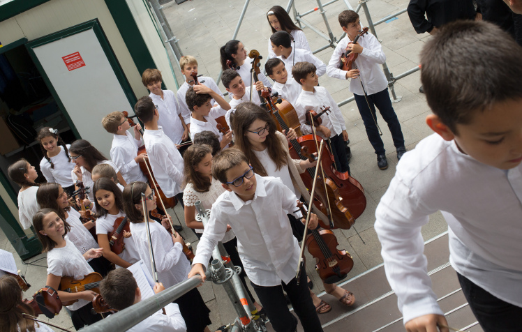 La Orquesta Sinfónica de Galicia convoca pruebas de acceso a su orquesta de niños