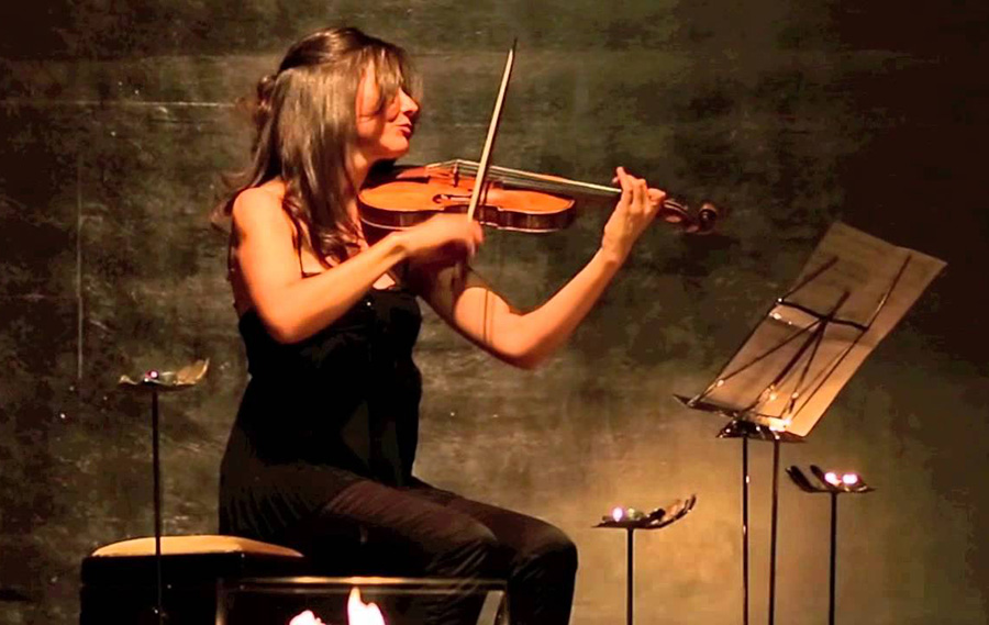 Masterclass de violín barroco y moderno, con Lina Tur Bonet, en Valencia.