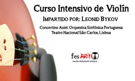 Curso intensivo de violín en Valencia, por Leonid Bykov