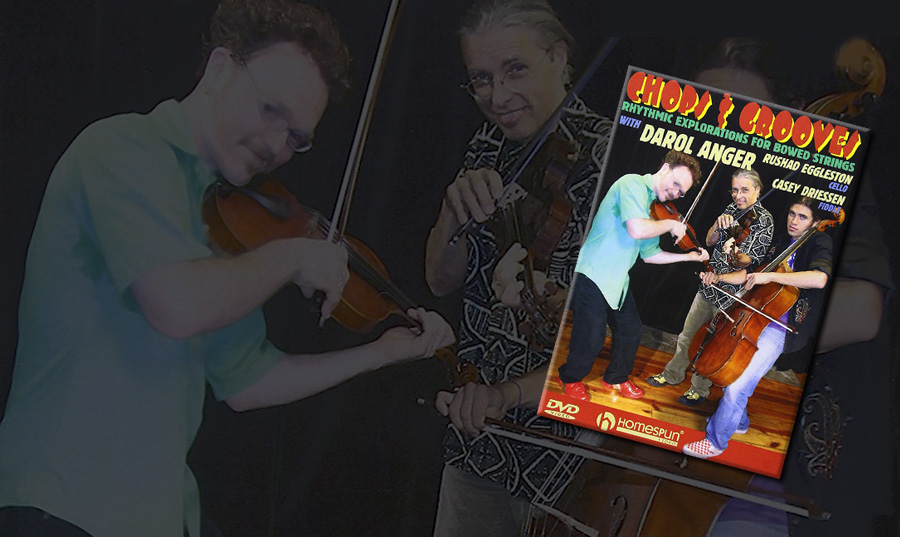 Aprendiendo <em>chops</em> y <em>grooving</em> con Casey Driesen, Darol Anger y Rushad Eggleston