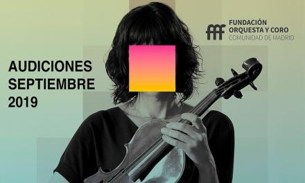 La Fundación Orquesta y Coro de Madrid convoca audiciones