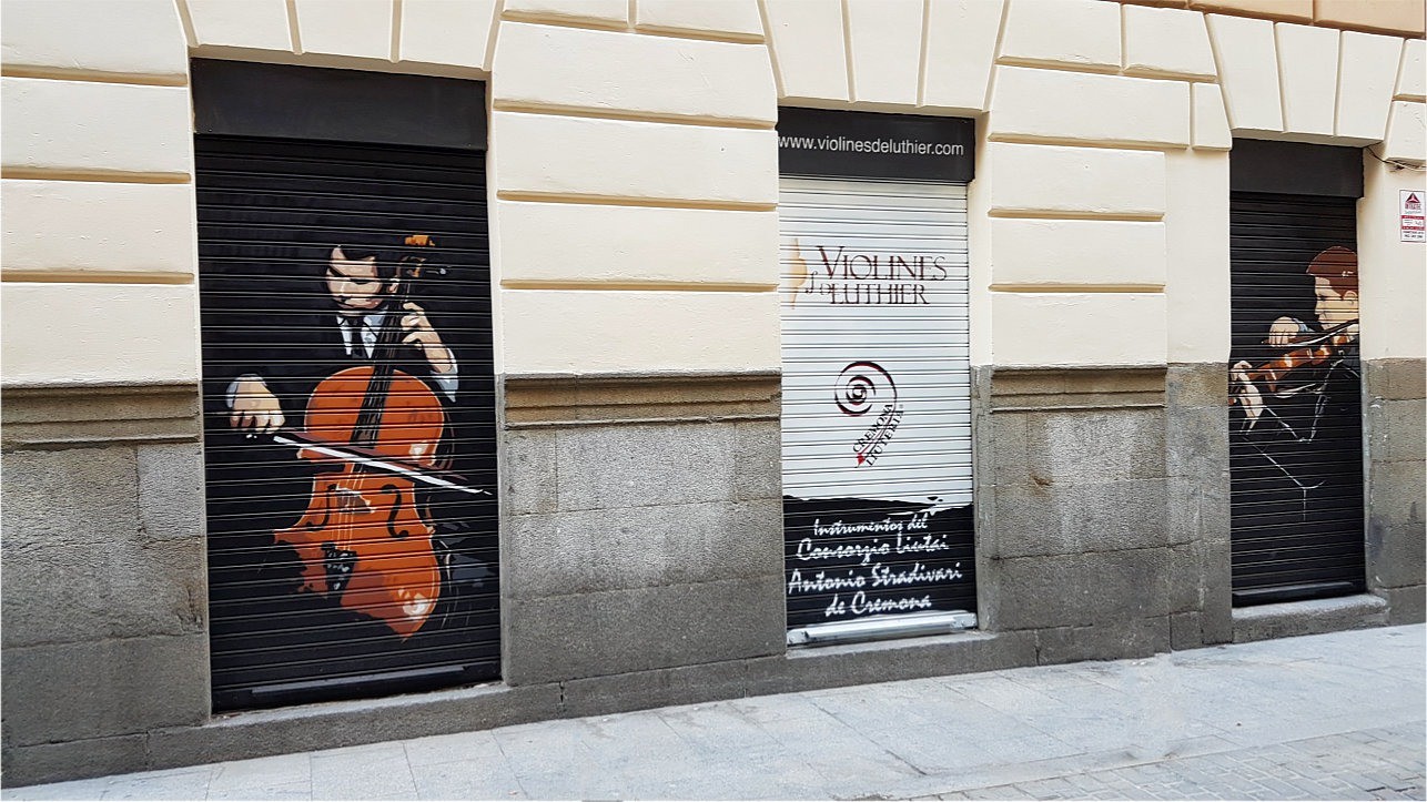 Tienda Violines de Luthier fachada II