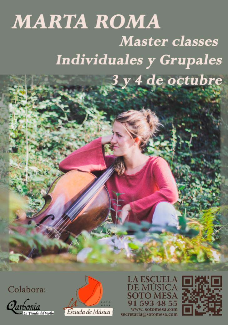 Clases Magistrales con Marta Roma en Madrid 1 marta roma