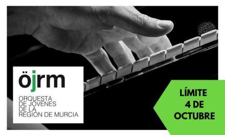 La Orquesta de Jóvenes de la Región de Murcia (OJRM) convoca pruebas selectivas.