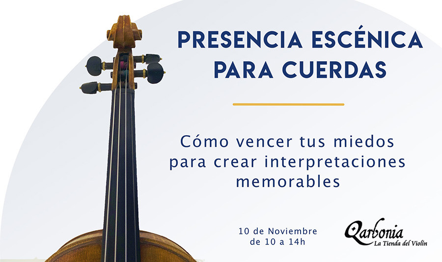 Taller de Presencia escénica para cuerdas 2 Violin Workshop 1