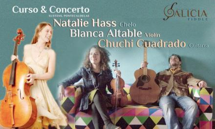 Curso fiddle y concierto con Blanca Altable, Natalie Haas y Chuchi Cuadrado