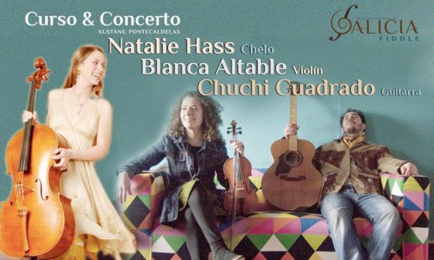 Curso fiddle y concierto con Blanca Altable, Natalie Haas y Chuchi Cuadrado