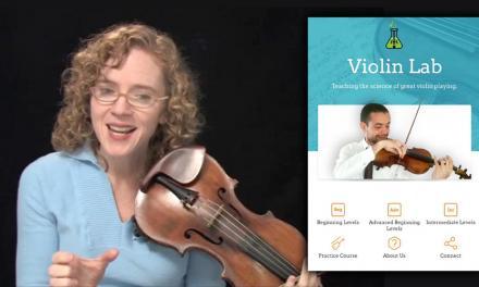 Probando cursos on-line: Violin Lab