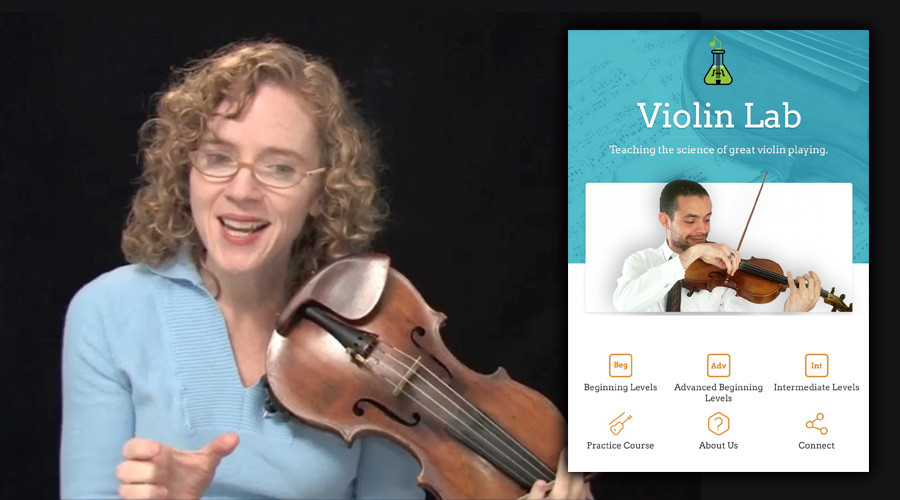 Probando cursos on-line: Violin Lab