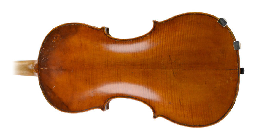 Forma del dorso del violín