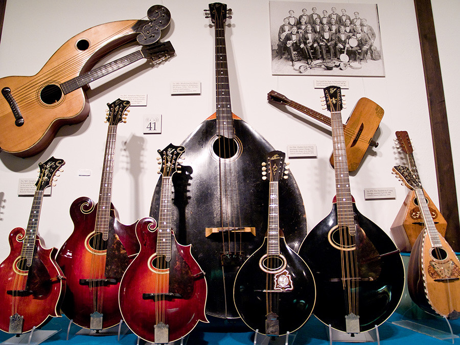 La familia de mandolinas Gibson