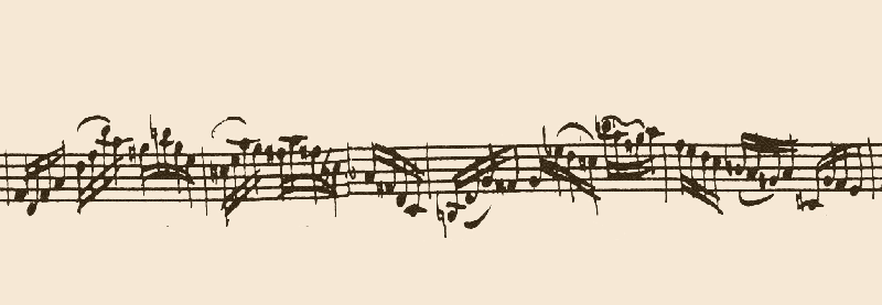 Variación 10 chacona Bach original
