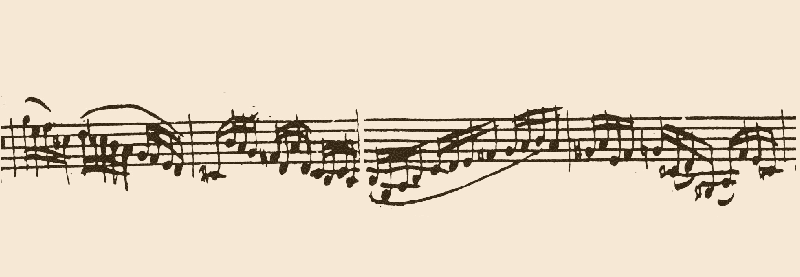 Variación 12 chacona Bach original