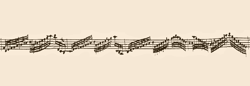 Variación 15 chacona Bach original