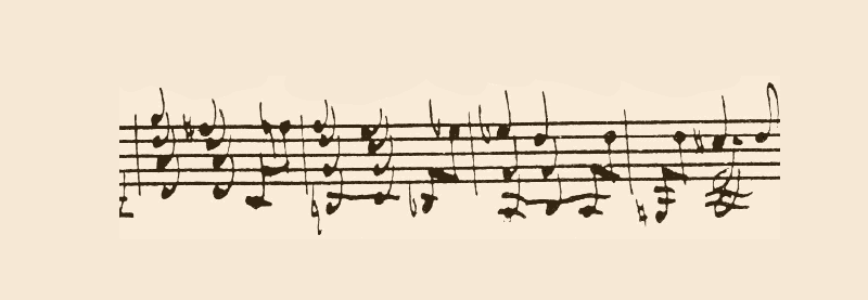 Variación 15 chacona Bach original