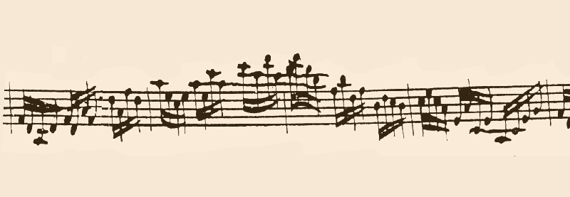 Variación 15 chacona Bach original
