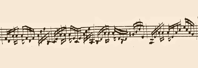 Variación 15 chacona Bach original