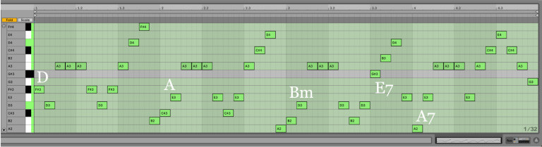 Variación 15 chacona Bach Ableton Live