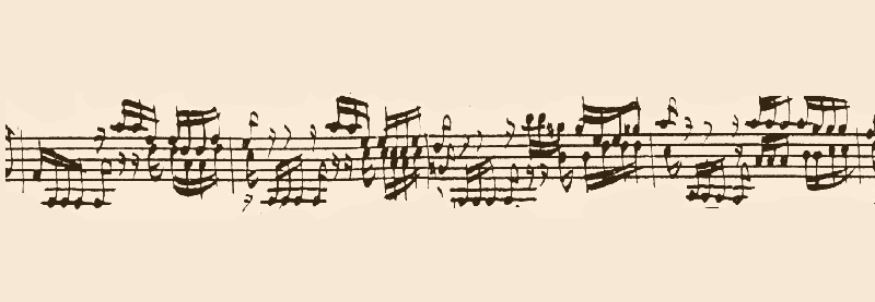 Variación 15 chacona Bach original