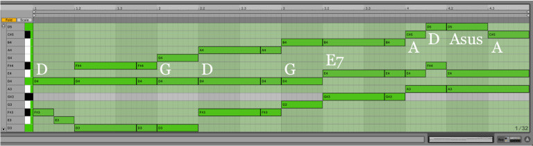 Variación 15 chacona Bach Ableton Live