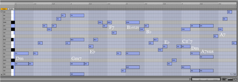 Variación 15 chacona Bach Ableton Live