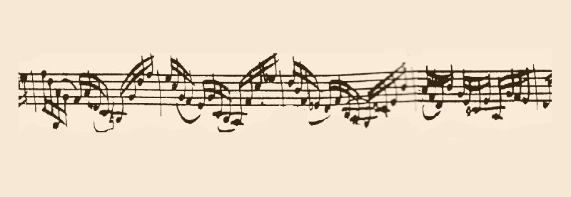 Variación 15 chacona Bach original