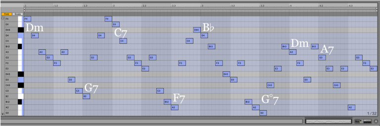 Variación 15 chacona Bach Ableton Live