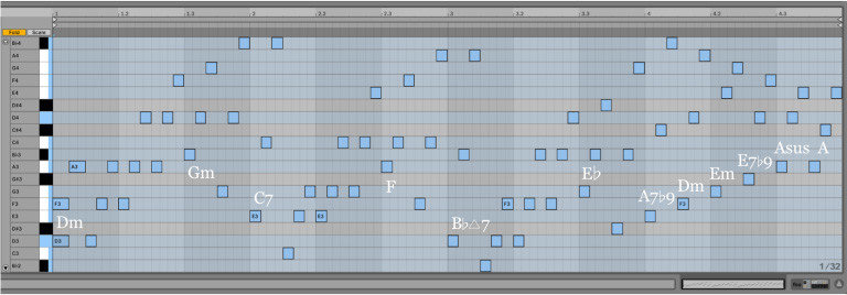 Variación 15 chacona Bach Ableton Live