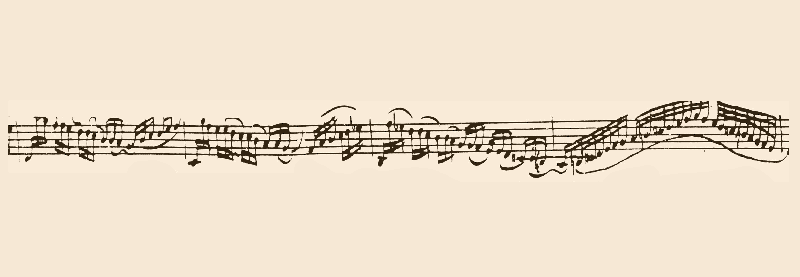 Variación 15 chacona Bach original