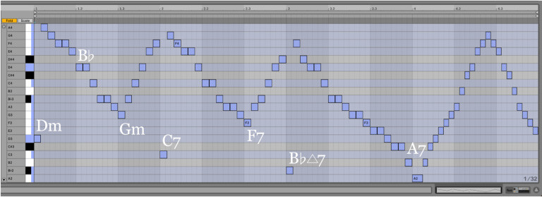 Variación 15 chacona Bach Ableton Live