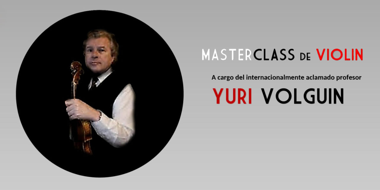 Masterclass de violín por Yuri Volguin