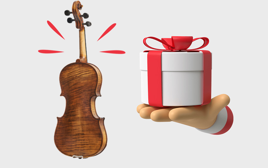 Algunas ideas para hacerle un regalo a nuestro violín - Deviolines