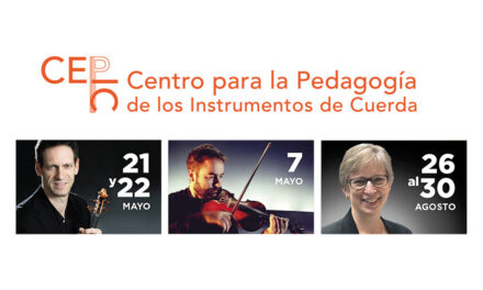 Próximos cursos para profesores de violín, mayo-agosto-2022, en la CEPIC
