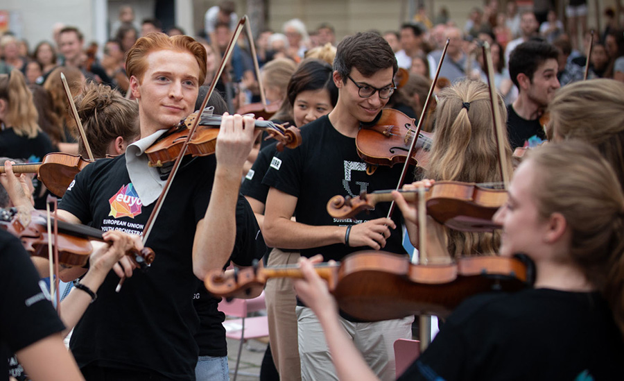 Audiciones para ingresar en la Joven Orquesta de la Unión Europea