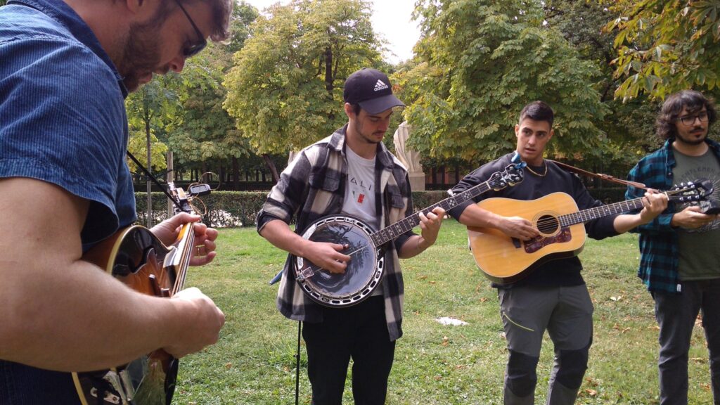 Madrid Bluegrass Jam en el Retiro