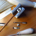 Curso de encerdado de arco con el luthier Pedro Ruiz del Árbol