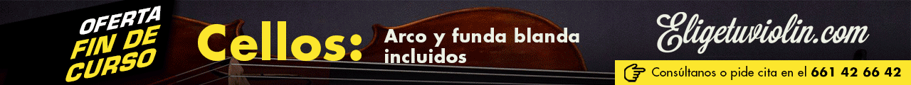 Ofertas violín y cello. eligetuviolin.com