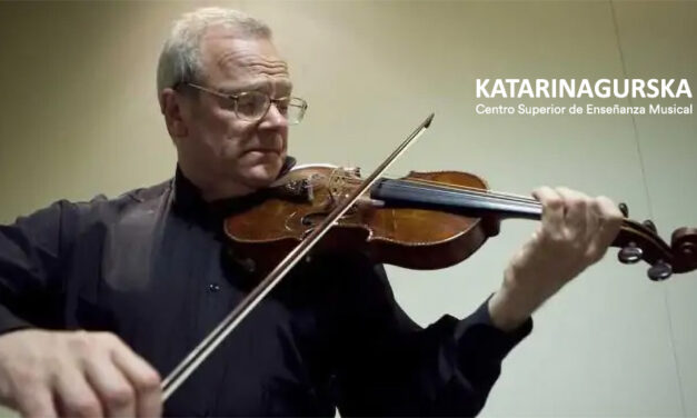 Masterclass de violín en el Katarina Gurska, por Yuri Nasushkin