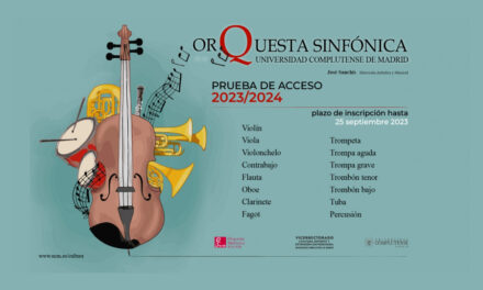 Convocatoria de audiciones para la Orquesta de la UCM