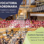 El Instituto de Artes Escénicas busca instrumentistas para concierto extraordinario en el Auditorio Nacional