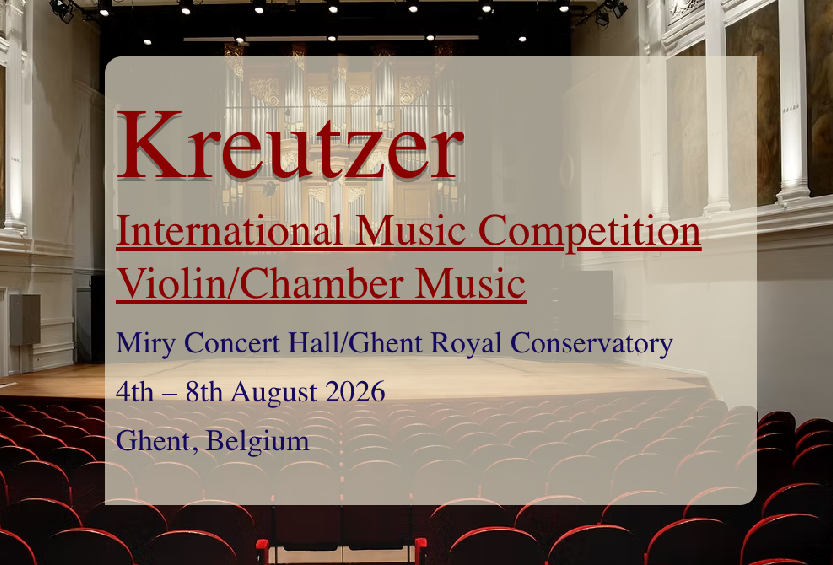 kreutzer competition 2026