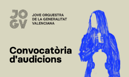 La Jove Orquestra de la GVA convoca audiciones para 38 plazas