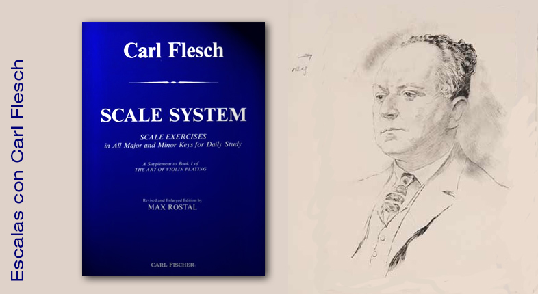 Practicando escalas con Carl Flesch